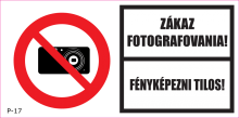 Fényképezni tilos!